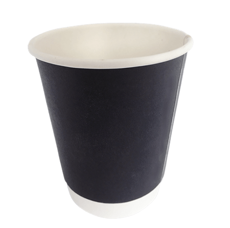 Paper Coffee Cups 8oz Single wall & Coffee Cup Lids (Sold Per Carton)