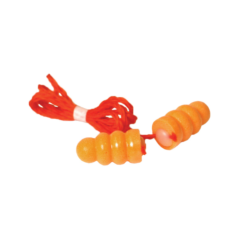 Ear Plug Corded Orange